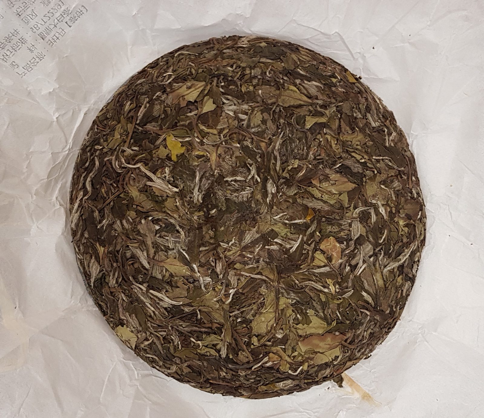 Galette de thé blanc compressée - photo 1
